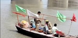 खड्डा : महिला की जान के जीवनदाता बन गए पुलिसकर्मी, बचाई महिला की जान