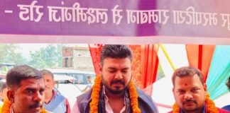 ब्लॉक प्रमुख दिग्विजय सिंह लक्ष्मण ने निजी अस्पताल का उद्घाटन किया