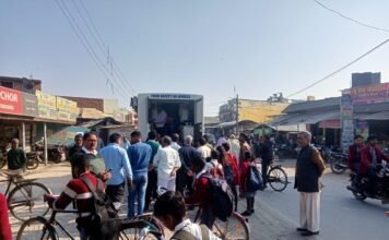 फूड सेफ्टी ऑन व्हील के माध्यम से खाद्य पदार्थों की हुई जांच