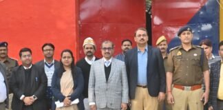 जिला कारागार देवरिया का संयुक्त रूप से किया गया निरीक्षण, डीएम, एसपी, सीजेएम, एडीजे रहे उपस्थित