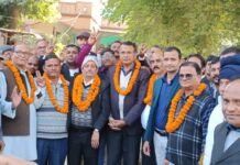 बार एसोसिएशन चुनाव : मिर्जा एक्तेदार हुसैन अध्यक्ष तथा उमेश कुमार दुबे महामंत्री निर्वाचित