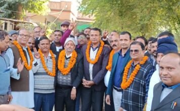 बार एसोसिएशन चुनाव : मिर्जा एक्तेदार हुसैन अध्यक्ष तथा उमेश कुमार दुबे महामंत्री निर्वाचित
