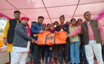 दो दिवसीय ब्लॉक स्तरीय खेलकूद प्रतियोगिता का हुआ आयोजन