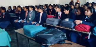 जिला विधिक सेवा प्राधिकरण द्वारा महिलाओं की सुरक्षा, सम्मान एवं स्वावलम्बन हेतु मिशन शक्ति विशेष अभियान के तहत किया गया शिविर का अयोजन