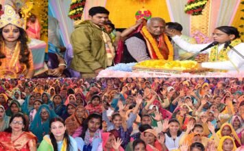 मनुष्य के कर्म ही जीवित रहते हैं, जो जैसा कर्म करता है वैसा ही फल मिलता है : राधेश्याम शास्त्री