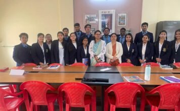 कूटनीति और रणनीति में उत्कृष्टता प्राप्त करने व युवाओं को सार्वजनिक मंचों पर आत्मविश्वास बढ़ाने के लिए किया गया जागरूक