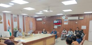 मुख्यमंत्री युवा योजना से संबंधित आवश्यक बैठक हुई संपन्न, योजना अंतर्गत जनपद को प्राप्त लक्ष्य अनुरूप शीघ्र पूर्ण कराने का निर्देश, बैंकवार समीक्षा दौरान धीमी प्रगति पर डीएम ने जताया असंतोष