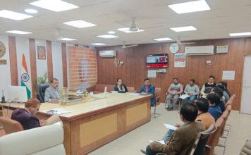 मुख्यमंत्री युवा योजना से संबंधित आवश्यक बैठक हुई संपन्न, योजना अंतर्गत जनपद को प्राप्त लक्ष्य अनुरूप शीघ्र पूर्ण कराने का निर्देश, बैंकवार समीक्षा दौरान धीमी प्रगति पर डीएम ने जताया असंतोष