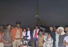 होलिका दहन के समय पुलिस टीम सक्रिय प्रत्येक जगह किया दौरा