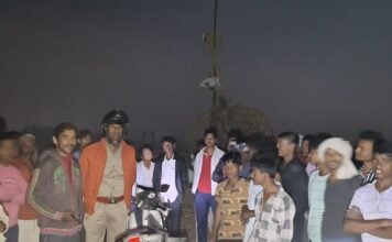 होलिका दहन के समय पुलिस टीम सक्रिय प्रत्येक जगह किया दौरा