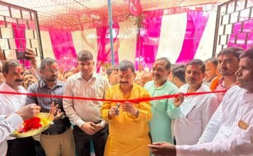 सांसद विजय दूबे ने किया नवीन पंचायत भवन का लोकार्पण