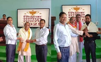 समाज और राष्ट्र के भविष्य का विकास शिक्षकों के कलम में ही निहित होते हैं- श्रीराम प्रसाद