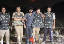 फायरिंग कांड का ‘एन्काउंटर एंड’: पुलिस की ताबड़तोड़ कार्रवाई में बदमाश गिरफ्तार, पैर में लगी गोली