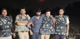 फायरिंग कांड का ‘एन्काउंटर एंड’: पुलिस की ताबड़तोड़ कार्रवाई में बदमाश गिरफ्तार, पैर में लगी गोली
