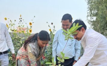 पृथ्वी दिवस पर जेपी फार्मेसी कॉलेज में संगोष्ठी, वृक्षारोपण कर लिया हरित भविष्य का संकल्प