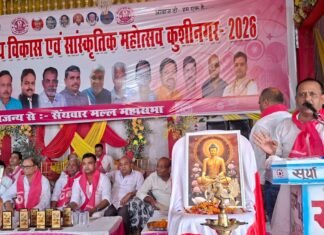 सैथवार मल्ल महासभा का शक्ति प्रदर्शन: राजनीतिक भागीदारी को लेकर समाज ने बुलंद की आवाज, 2027 के चुनाव में निर्णायक भूमिका का ऐलान