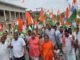 विधायक विवेकानंद पाण्डेय और दुर्गेश्वर वर्मा के नेतृत्व में निकली भव्य तिरंगा यात्रा, तिरंगे के रंग में रंगा खड्डा नगर, गूंजा ‘भारत माता की जय’ का जयघोष