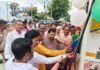 कप्तानगंज में खुला भारत पेट्रोलियम पंप, सांसद ने किया एस.के फ्यूल्स का उद्घाटन