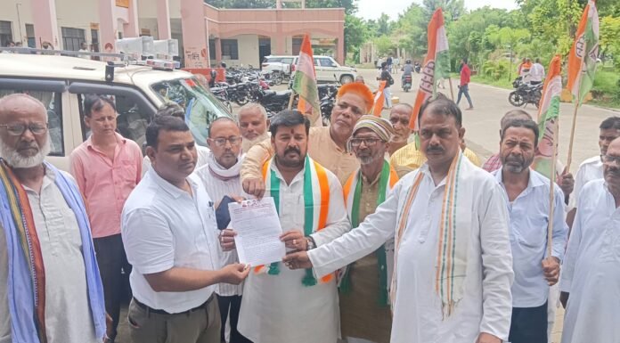 खड्डा :- नौ साल से अधूरा विवाह भवन, अधूरी नल-जल योजना और कटान का कहर—कांग्रेस ने उठाए पांच बड़े जनहित के ज्वलंत मुद्दे