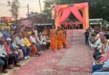 बोदरवार में दशहरा की पूर्व संध्या पर निकली भव्य शोभायात्रा, रामलीला में खर-दूषण वध का हुआ मंचन