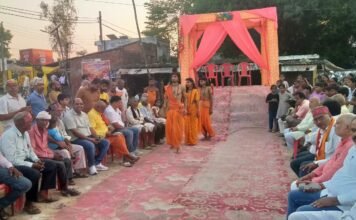 बोदरवार में दशहरा की पूर्व संध्या पर निकली भव्य शोभायात्रा, रामलीला में खर-दूषण वध का हुआ मंचन