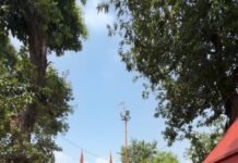 गांधी-शास्त्री जयंती पर जेपी फार्मेसी कॉलेज के छात्रों ने दुबौली मंदिर में चलाया स्वच्छता अभियान